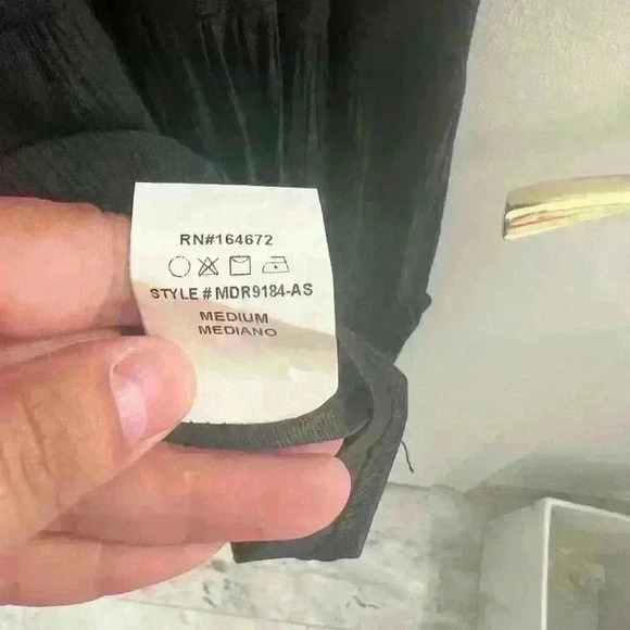 Altar'd State Women's Sun Sleeveless Halter
Tiered Summer Mini Dress, Medium - Picture 5 of 5